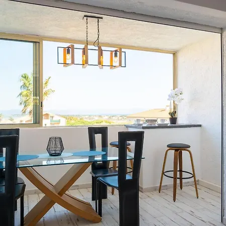 Giens Proche Plage, Vue Mer, Parking - Lesclesdenicole *